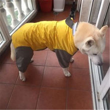 Load image into Gallery viewer, Large Dog Raincoat Clothes Waterproof Rain Jumpsuit For Big Medium Small Dogs Golden Retriever Outdoor Pet Clothing Coat WLYANG