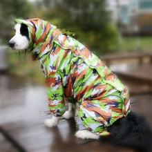 Load image into Gallery viewer, Large Dog Raincoat Clothes Waterproof Rain Jumpsuit For Big Medium Small Dogs Golden Retriever Outdoor Pet Clothing Coat WLYANG