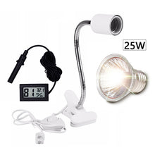 Load image into Gallery viewer, Reptile Lamp Set UVA+UVB 3.0 Lamp Clip-on Bulb Lamp Holder Thermometer Hygrometer Turtle Tortoises Basking Lamp Heat light Kit