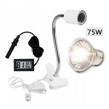 Load image into Gallery viewer, Reptile Lamp Set UVA+UVB 3.0 Lamp Clip-on Bulb Lamp Holder Thermometer Hygrometer Turtle Tortoises Basking Lamp Heat light Kit